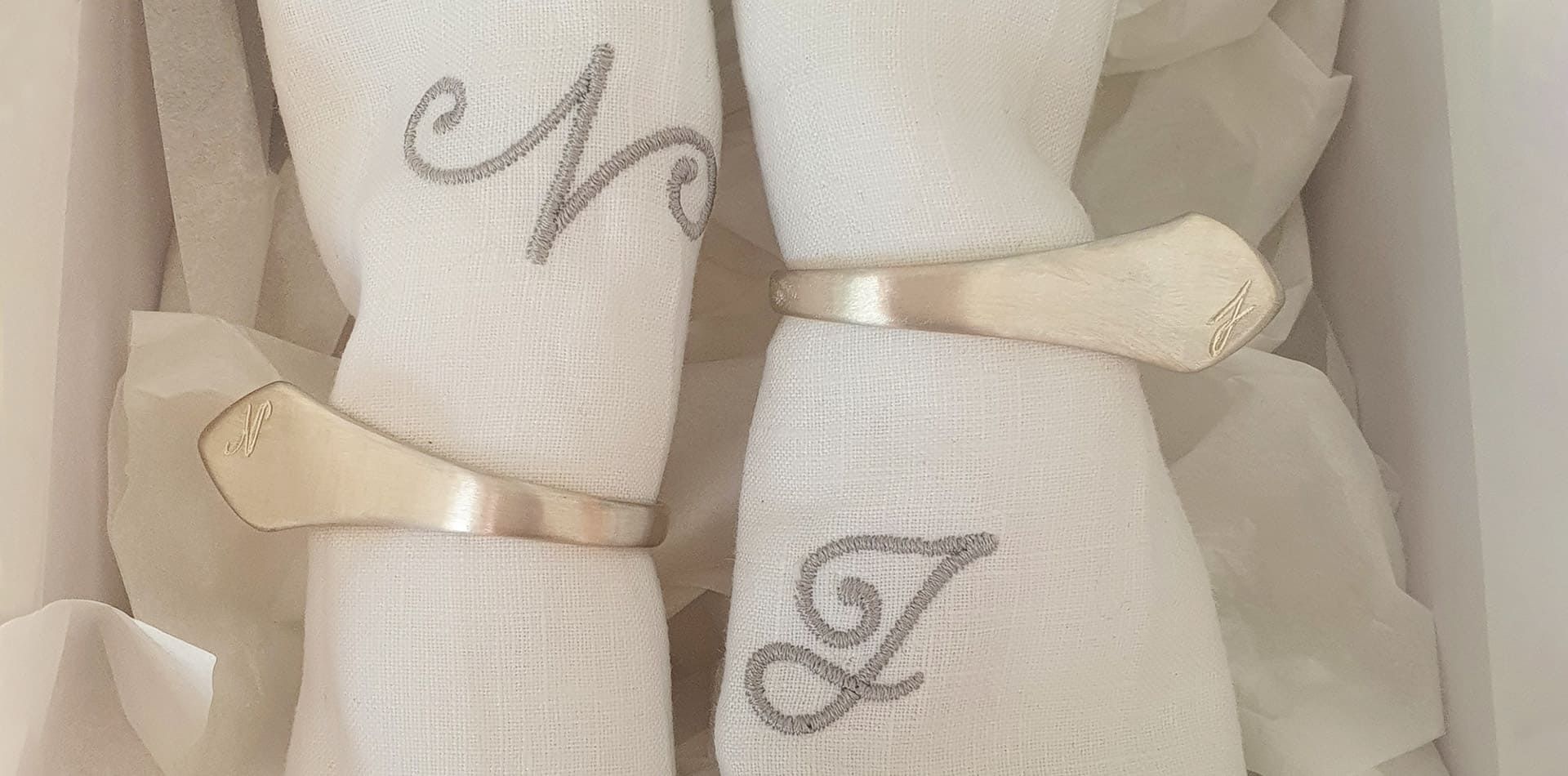 Serviettenringe-Geschenkbox von der Goldschmiede Guggenberger